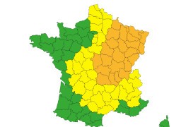 Vigilance jaune aux orages dans le Nord, le Pas-de-Calais et la Somme