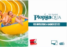 Cet été, rafraîchissez-vous chez Plopsaqua