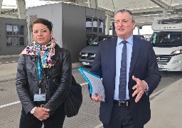 Importante mobilisation des forces de sécurité au port de Calais 