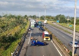A16 : un blessé léger dans un accident samedi matin près de Bourbourg.