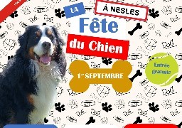 La deuxième Fête du chien se déroule dimanche à Nesles.