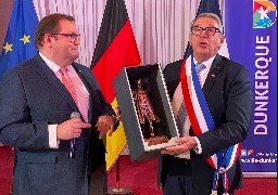 A Dunkerque, une rue de Krefeld et la salle Rotonde-Krefeld inaugurées pour les 50 ans du jumelage allemand... 