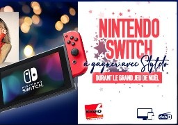 Grand jeu de noël - Gagnez une Nintendo Switch avec Styleto