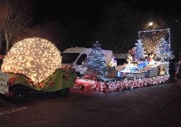 La grande parade de Noël c’est aujourd’hui à Fort-Mahon-Plage. 