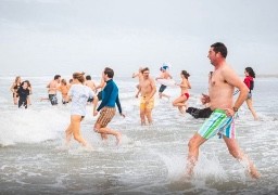 Des bains du nouvel an ce mercredi 1er janvier. 