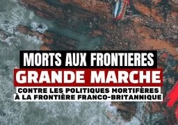 Calais : une manifestation le 11 janvier pour dénoncer une année meurtrière dans la Manche. 