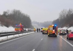 Trois personnes blessées dans des accidents sur l'A26 ce samedi matin. 