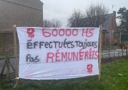 Nouvelle action de la CGT de l'hôpital d'Abbeville
