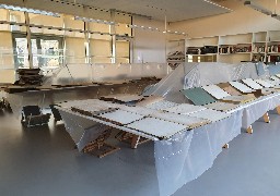 Amiens: les Archives départementales victimes d'une inondation
