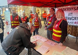 En grève depuis un mois, la CGT ne lâche rien à l'hôpital d'Abbeville
