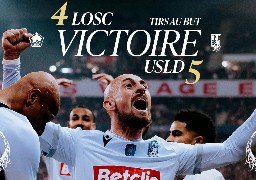 football : Dunkerque élimine le LOSC et rejoint les quarts de finale de la Coupe de France 