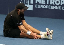 Tennis : rupture totale du tendon d'achille pour le loonois Lucas Pouille !