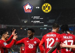 Le LOSC offrontera le Borussia Dortmund en 8èmes de finale de la Ligue des Champions