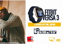 Montre FitBit Versa 3 avec Will Brown