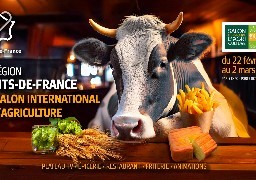 Les agriculteurs et producteurs des Hauts-de-France au Salon de l'agriculture à Paris.