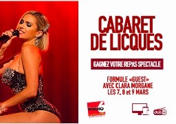 GLAMOUR ET FANTAISIE AVEC CLARA MORGANE AU CABARET DE LICQUES