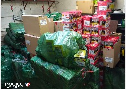 Importante saisie de tabac chez un particulier à Outreau par la Police Nationale !