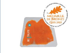 Marée Côte d'Opale décroche une médaille au salon de l'agriculture pour sa truite fumée