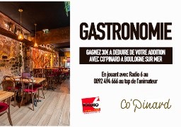 Radio 6 vous offre 30€ à déduire de votre addition chez Co'Pinard