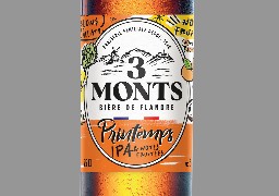 La Brasserie 3 Monts dévoile sa nouvelle bière de Printemps ! 