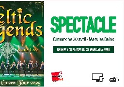 Voyagez avec Radio 6 et Celtic Légend à Mers Les Bains le 20 avril.