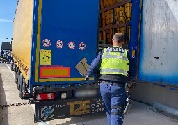 En 2024, 118 tonnes de tabac et 4,6 tonnes de stupéfiants saisies par les douanes des Hauts-de-France.