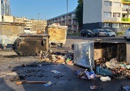 Boulogne-sur-Mer: de nouveaux feux de containers au Chemin Vert