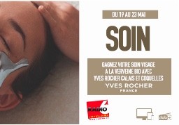 Radio 6 et Yves Rocher Calais et Coquelles vous offrent le nouveau soin visage à la verveine bio.