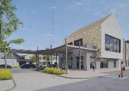 Wimereux: le chantier du nouvel office de tourisme et de la mairie se poursuit