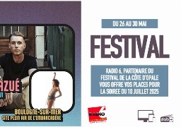 Radio 6, partenaire du Festival de la Côte d'Opale, vous offre vos billets