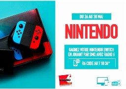 Radio 6 vous offre une console de jeux NINTENDO SWITCH