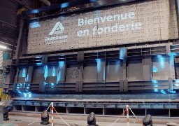 Aluminium Dunkerque a inauguré un huitième four à 12 millions d'euros. 