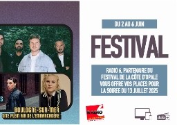 Gagnez vos entrées pour le festival de la côte d'opale