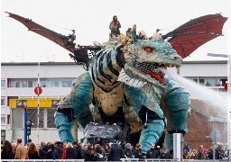 A Calais, l'exposition « Dragon, Varan et Chimères » ouvrira le 5 juillet dans le Logis du Major au Fort Risban. 