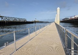 Boulogne: les pontons de grande plaisance inaugurés, pour accueillir voiliers et vieux gréements