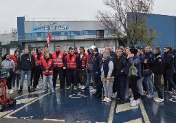 Boulogne: leur usine en vente, les salariés de Capitaine Houat ont manifesté ce jeudi matin