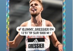 Athlétisme : Le boulonnais JImmy Gressier bat son propre record de France du 5000m