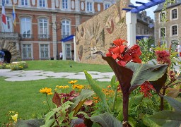 Boulogne: un jardin éphémère sur le thème street-art / land-art