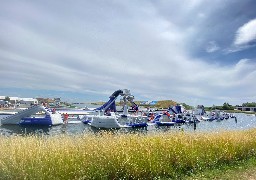 A Gravelines, glissez, volez et plonger à l'aqua-Paarc d'Enjoy the game jusqu'en Septembre ! 