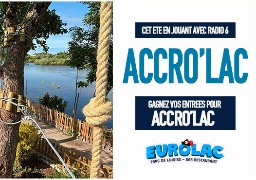 C'est nouveau... découvrez le parcours accrobranche ACCRO'LAC à Ardres