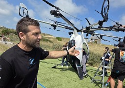 Il voulait traverser la Manche en scooter volant, Franky Zapata est tombé à l'eau