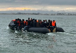 Près de 100 migrants secourus en mer du Touquet à Dunkerque. 