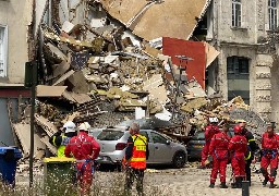 Amiens : un immeuble s'effondre en plein-centre ville. Pas de victime pour l'instant.