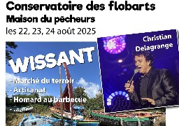 A Wissant, le groupe Diplomatico et le chanteur Christophe Delagrange samedi soir au Conservatoire du Flobart. 
