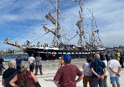 Découvrez 6 grands voiliers jusqu'à dimanche lors d'Escale à Calais. 
