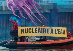 Greenpeace condamnée à 30 000 euros d'amende pour son intrusion à la centrale nucléaire de Gravelines.
