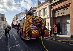 Calais: un dégagement de fumée rue de Vic, les pompiers interviennent