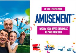Partez en famille vous amuser au parc Bagatelle