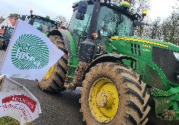 En colère, les agriculteurs manifestent ce vendredi dans la région