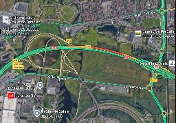 Un accident à l'entrée du site d'Eurotunnel, sur l'autoroute A16